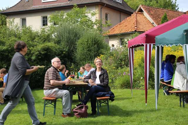 Begrüßung der Vorkonfirmanden, Einführung der Pastoren, Sommerfest