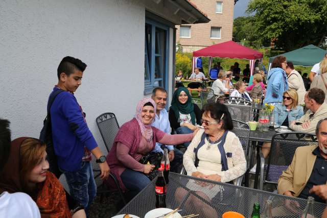 Begrüßung der Vorkonfirmanden, Einführung der Pastoren, Sommerfest