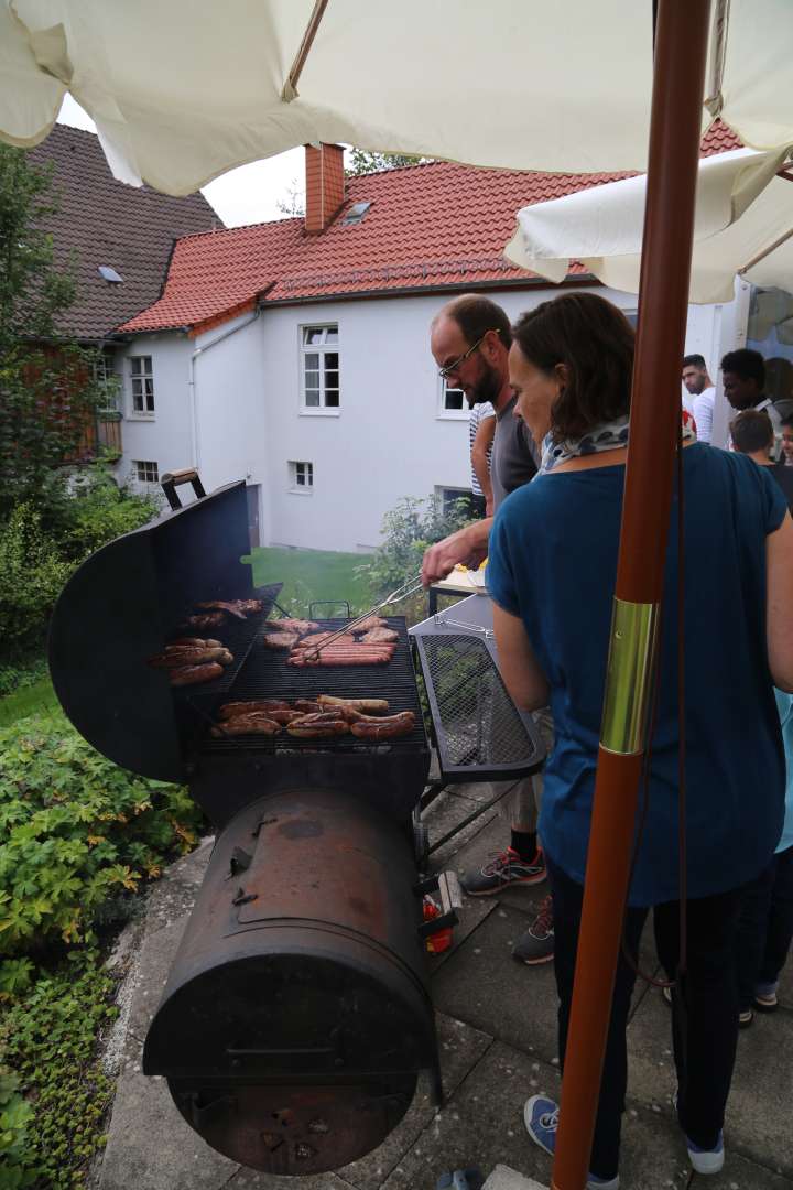 Begrüßung der Vorkonfirmanden, Einführung der Pastoren, Sommerfest