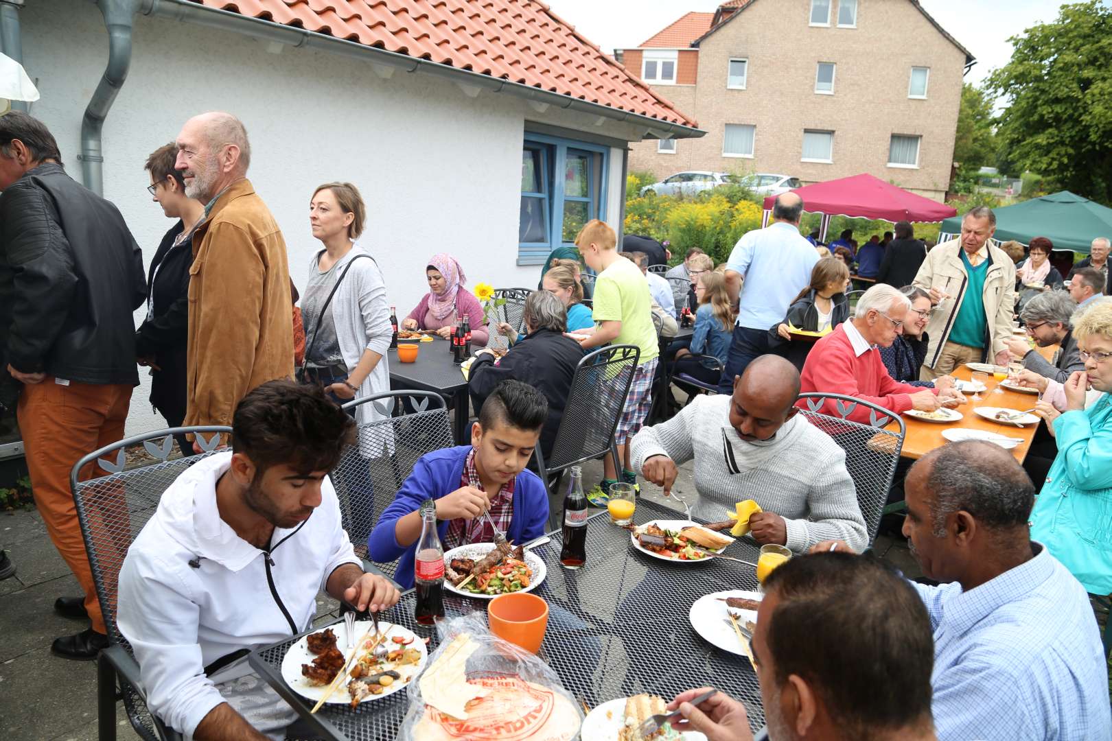 Begrüßung der Vorkonfirmanden, Einführung der Pastoren, Sommerfest