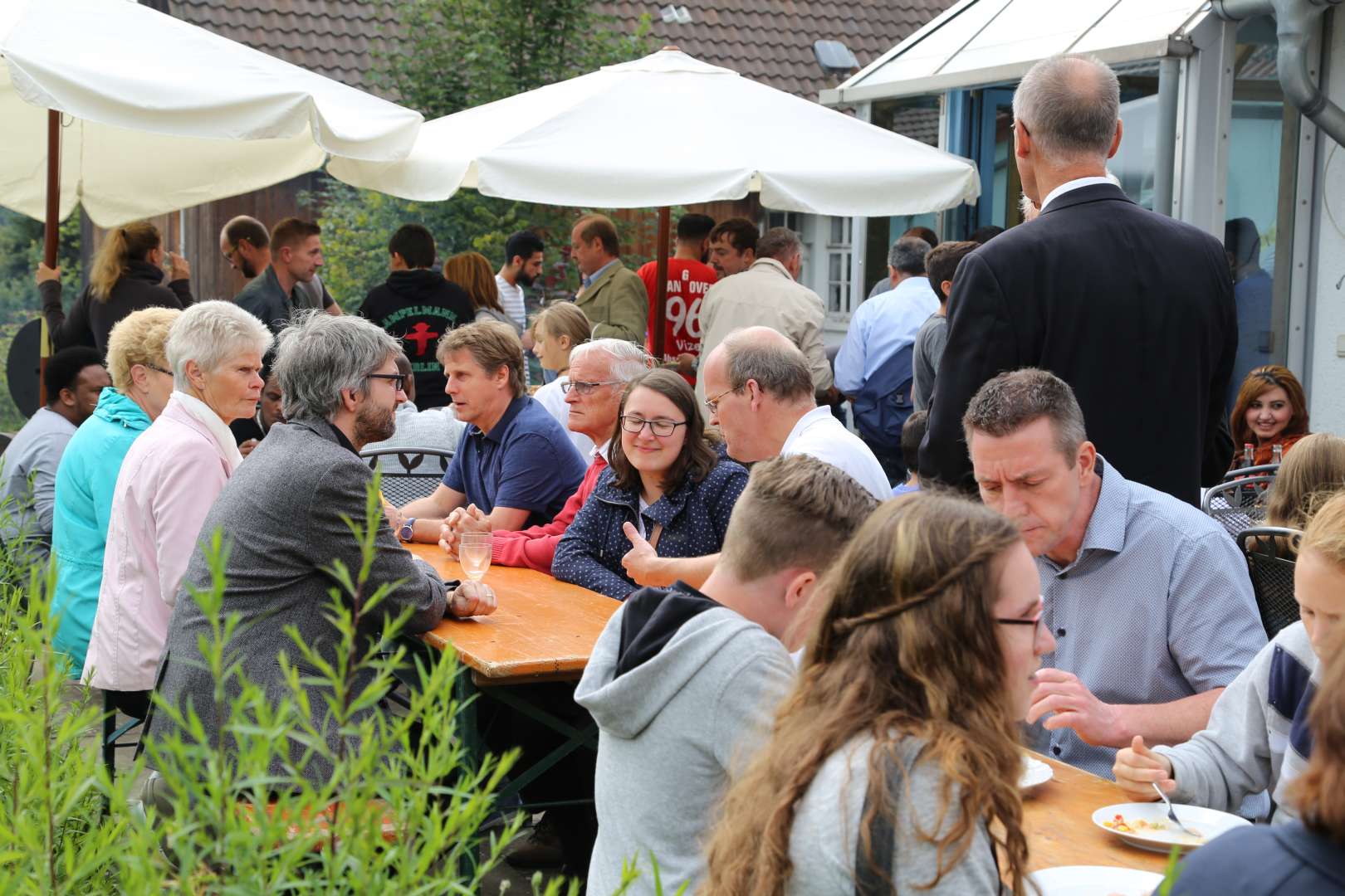 Begrüßung der Vorkonfirmanden, Einführung der Pastoren, Sommerfest