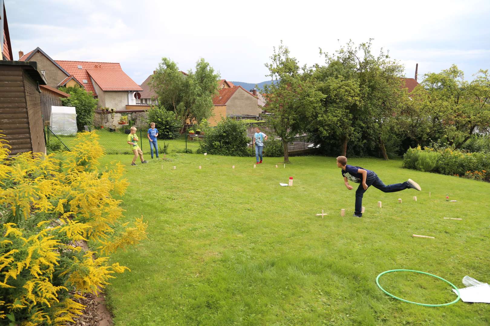 Begrüßung der Vorkonfirmanden, Einführung der Pastoren, Sommerfest