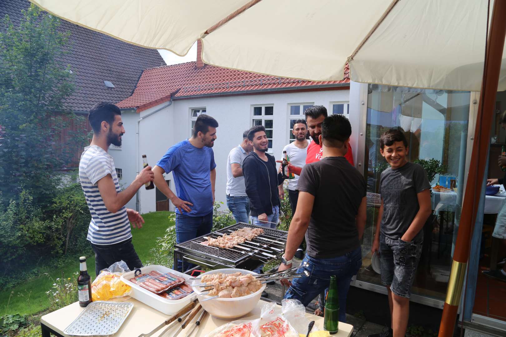 Begrüßung der Vorkonfirmanden, Einführung der Pastoren, Sommerfest