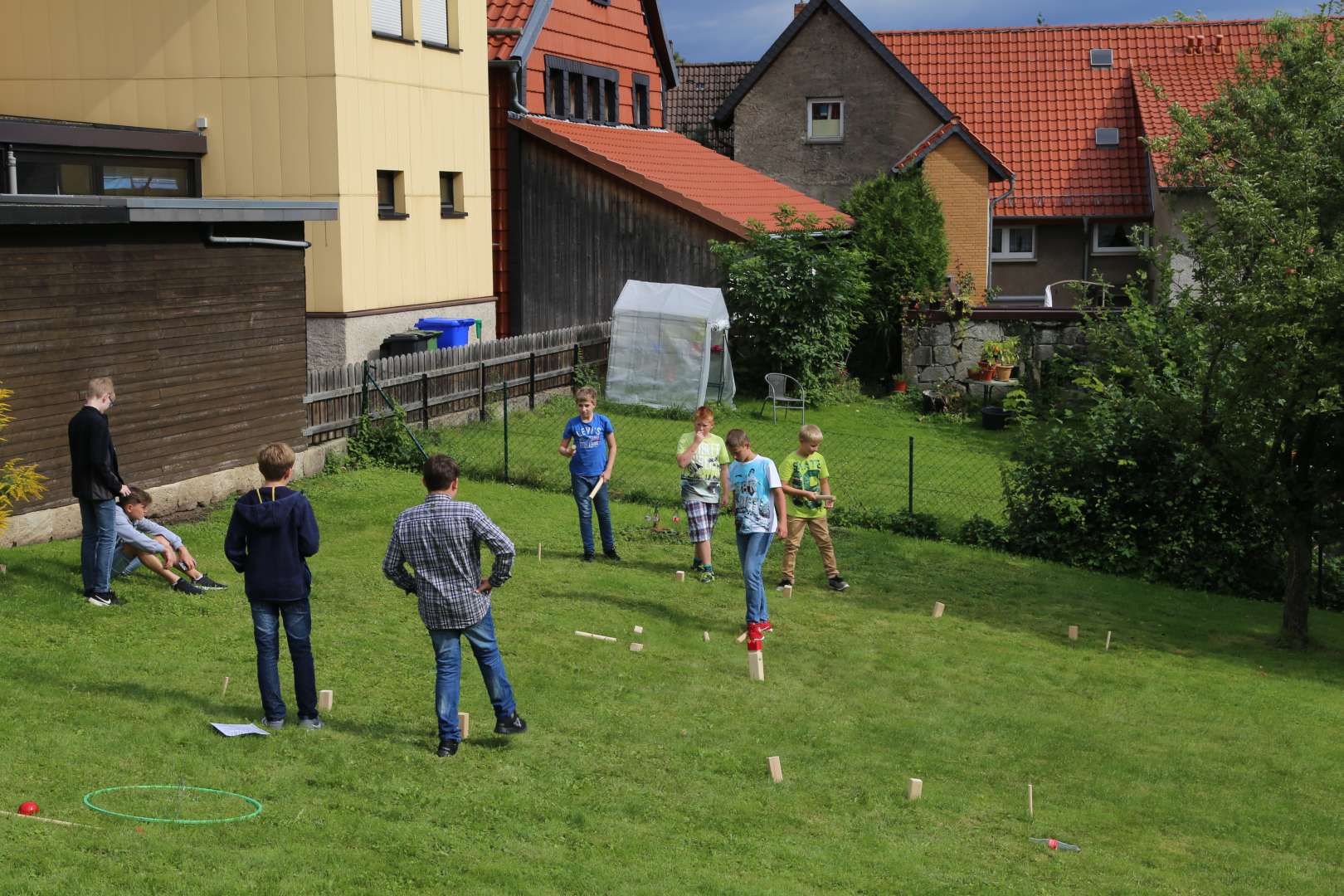 Begrüßung der Vorkonfirmanden, Einführung der Pastoren, Sommerfest