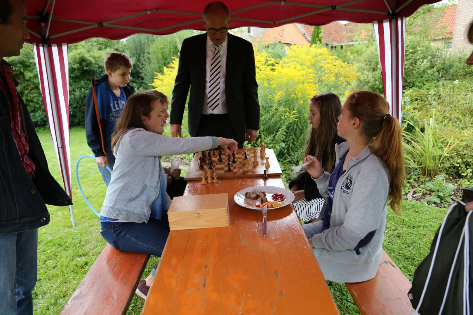 Begrüßung der Vorkonfirmanden, Einführung der Pastoren, Sommerfest