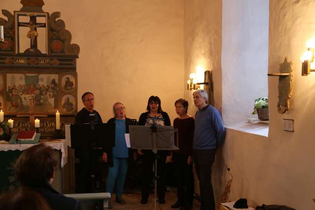 Konzert des Kleinen Chors zur 400 Jahrfeier der Kapelle in Lübbrechtsen