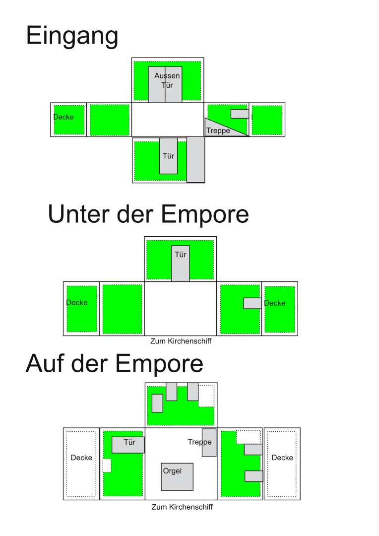 Tag 61: Wände im Vorraum wurden gereinigt