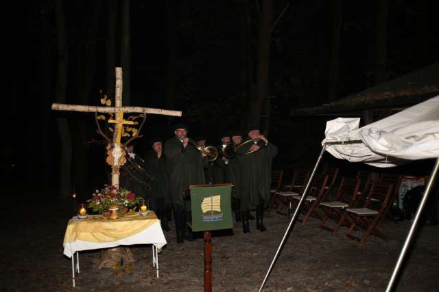 Hubertunsgottesdienst an der Köhlerhütte