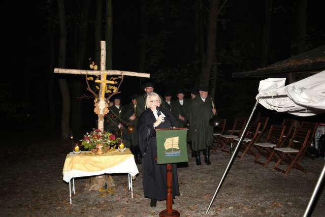 Hubertunsgottesdienst an der Köhlerhütte