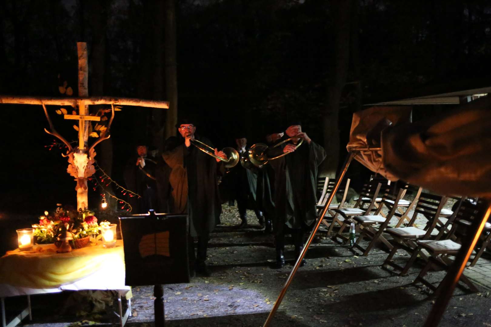 Hubertunsgottesdienst an der Köhlerhütte