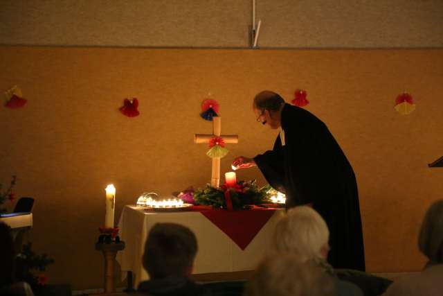 Lichtergottesdienst in der Begegnungsstätte