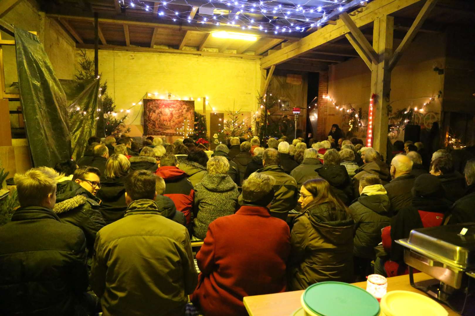 Scheunengottesdienst in Coppengrave