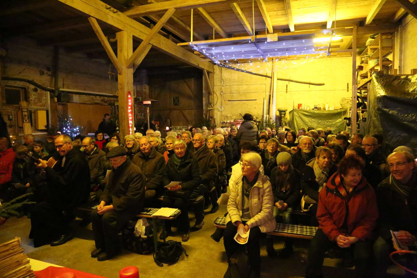 Scheunengottesdienst in Coppengrave