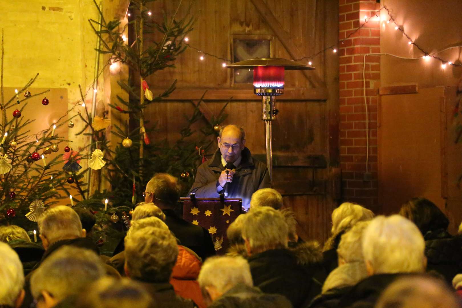 Scheunengottesdienst in Coppengrave