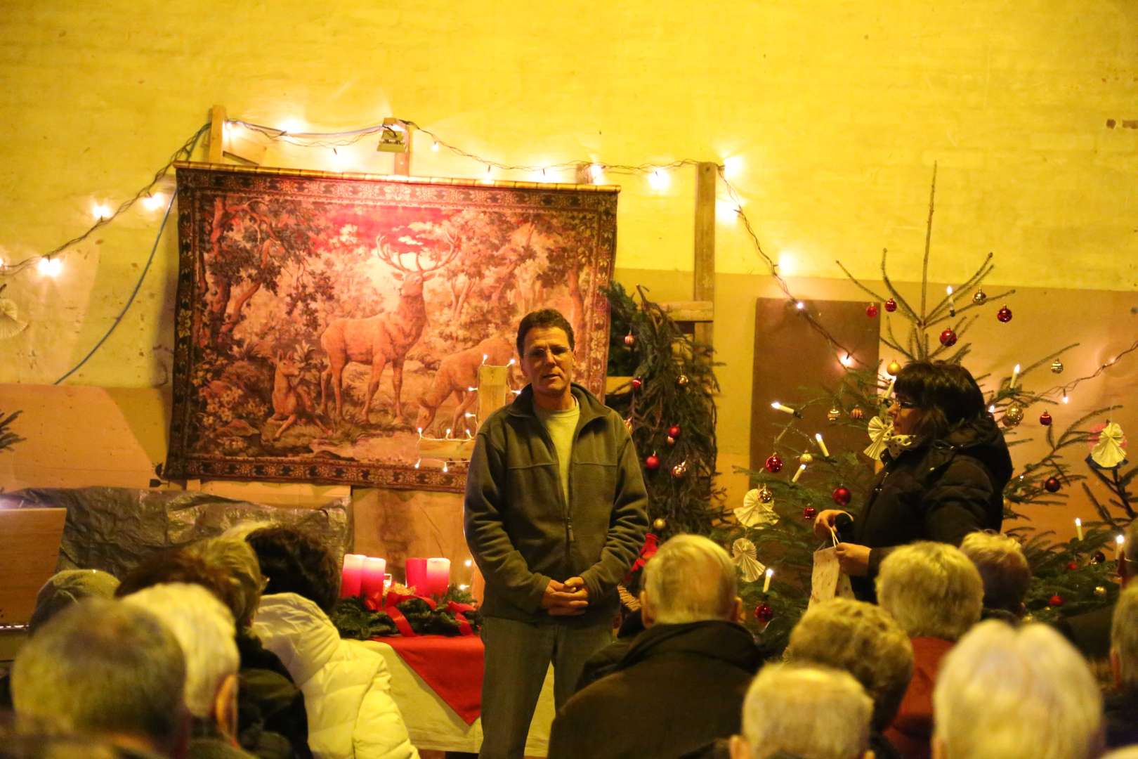 Scheunengottesdienst in Coppengrave