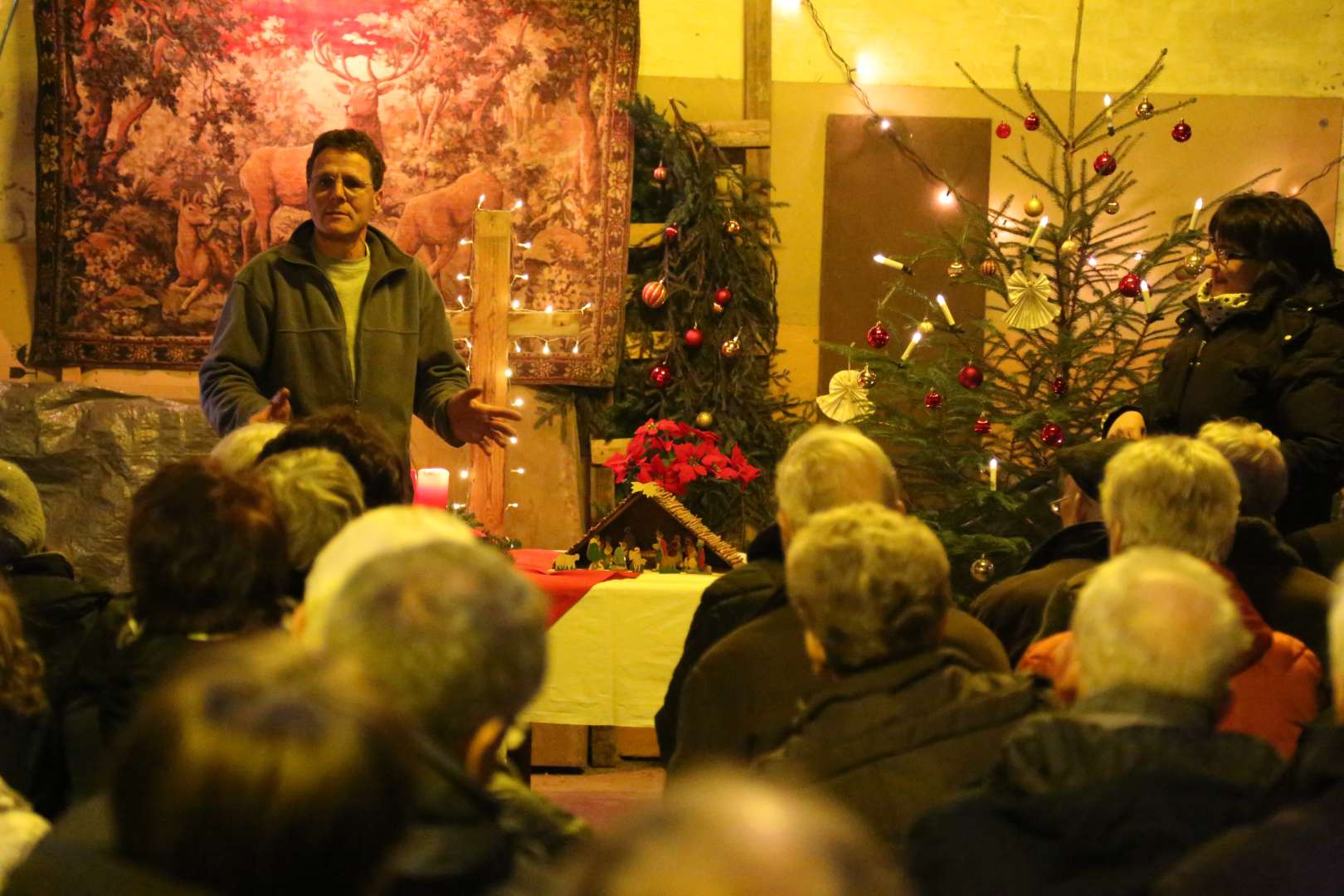 Scheunengottesdienst in Coppengrave