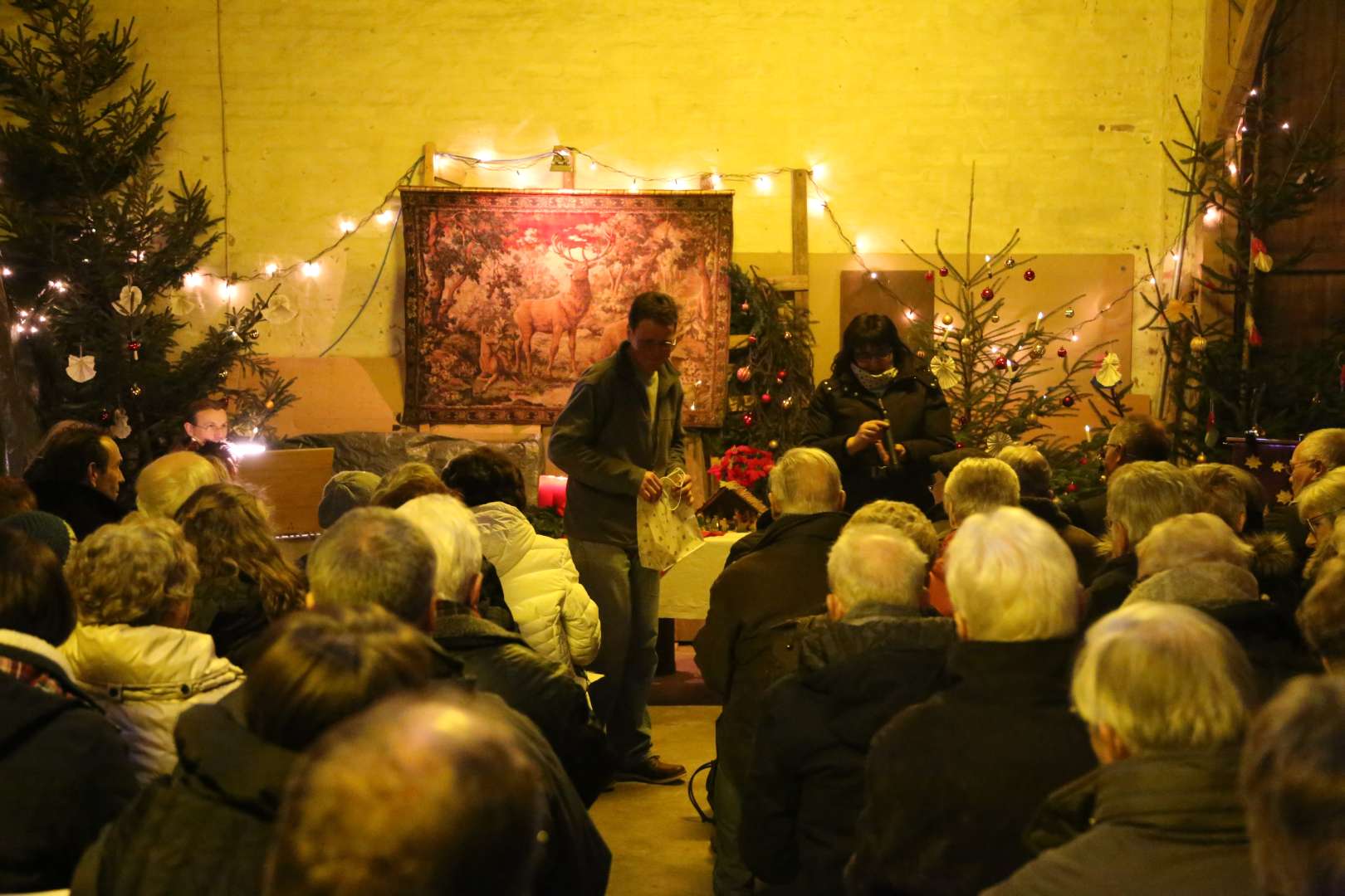 Scheunengottesdienst in Coppengrave