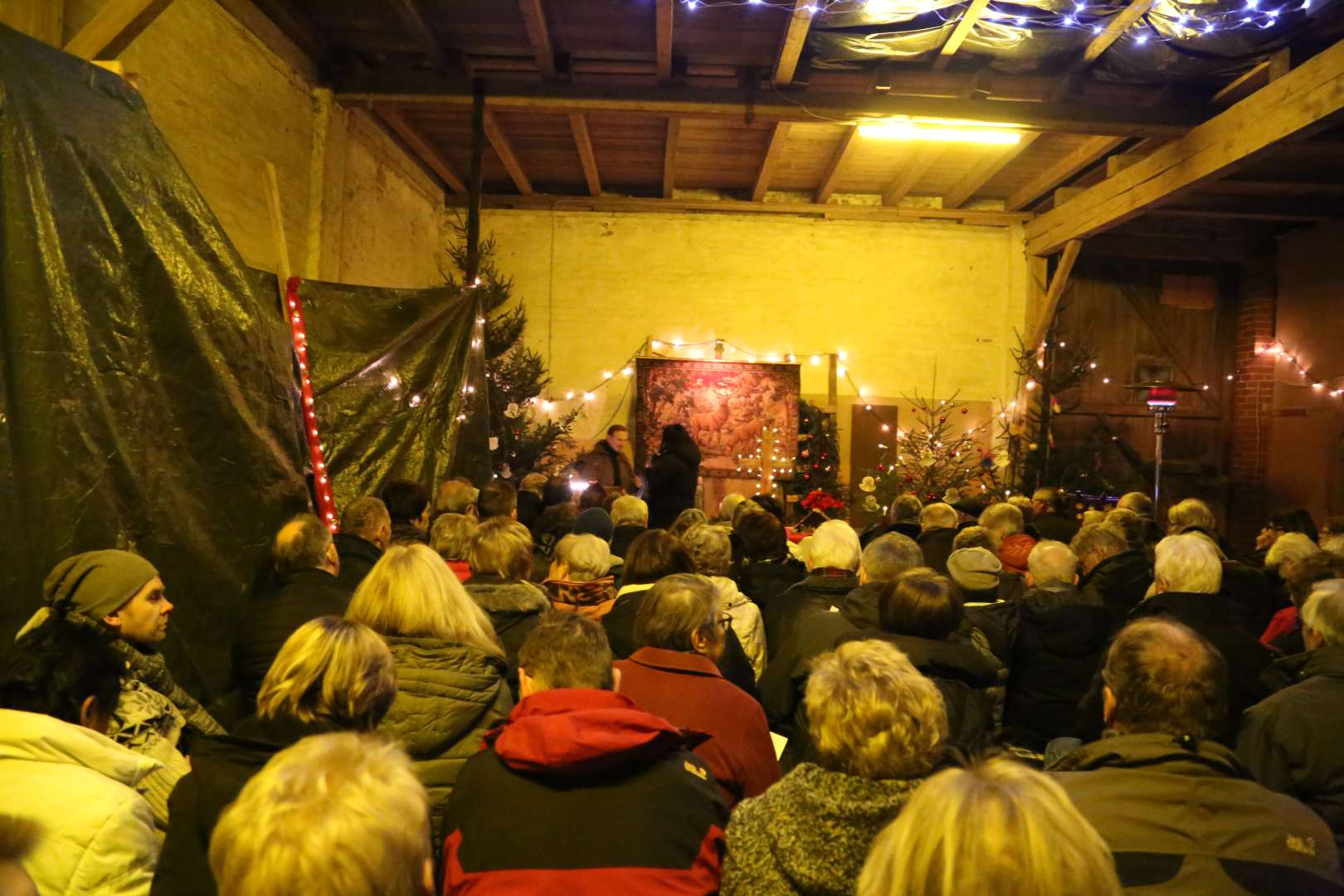 Scheunengottesdienst in Coppengrave