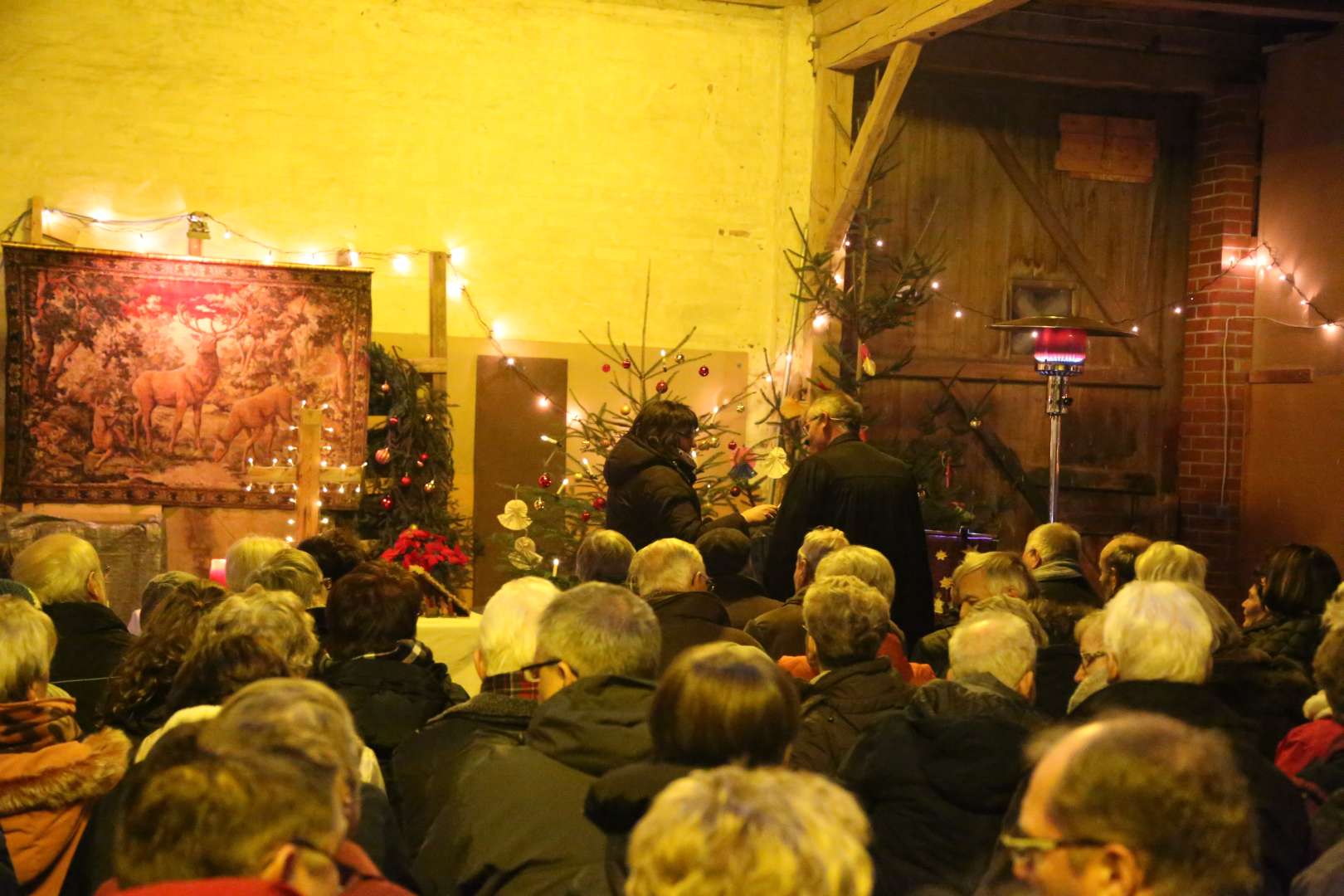 Scheunengottesdienst in Coppengrave