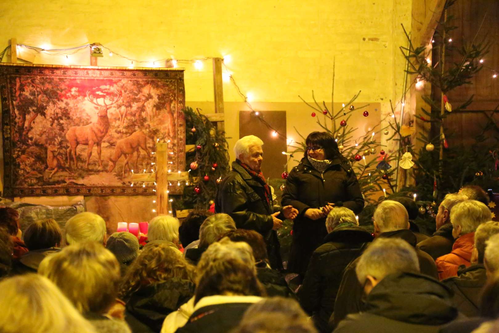 Scheunengottesdienst in Coppengrave