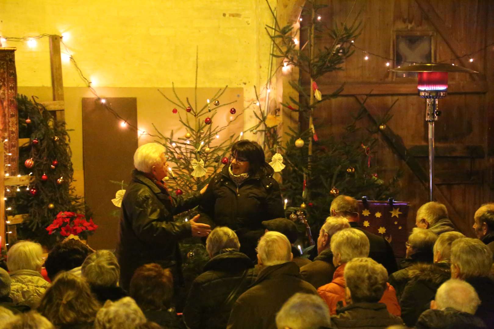 Scheunengottesdienst in Coppengrave