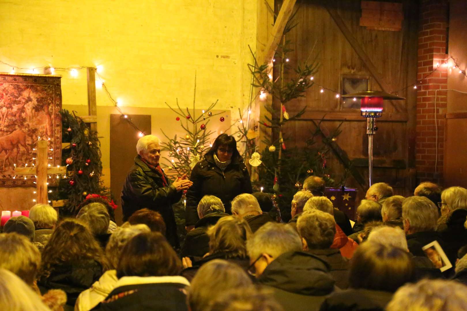 Scheunengottesdienst in Coppengrave