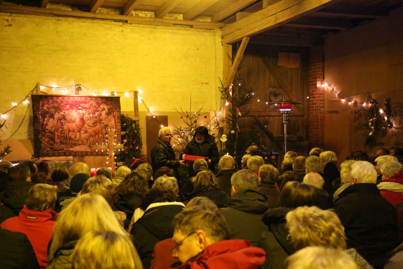 Scheunengottesdienst in Coppengrave