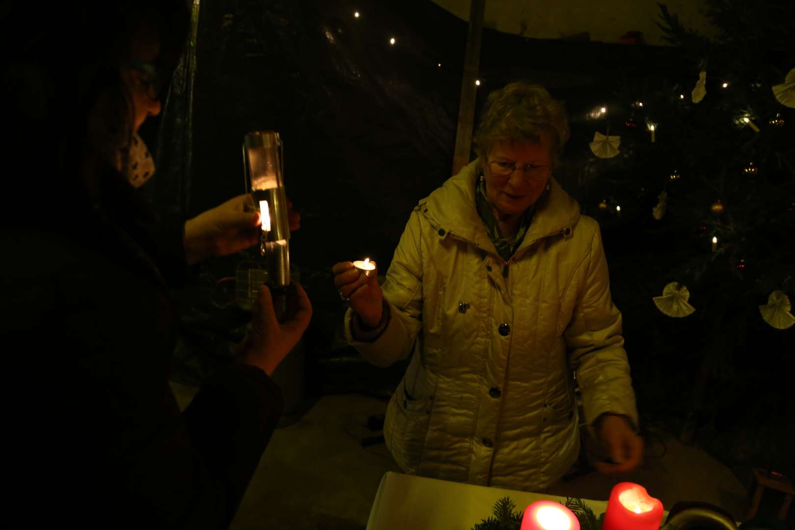 Scheunengottesdienst in Coppengrave