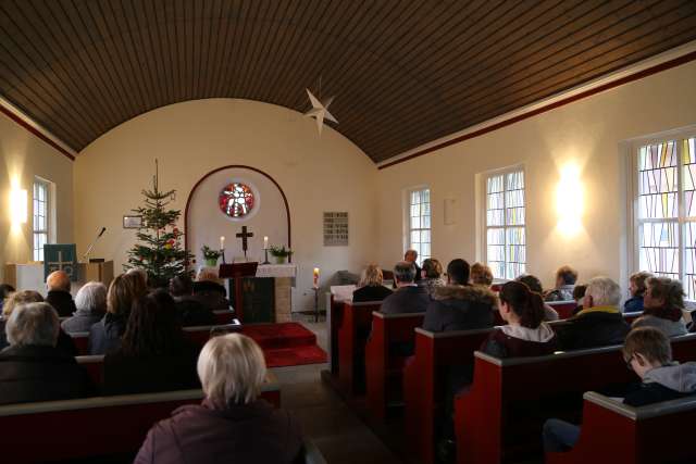 Start der Winterkirche in Fölziehausen