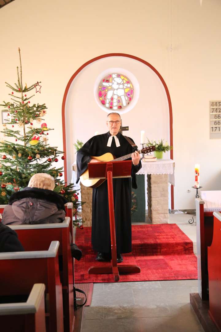 Start der Winterkirche in Fölziehausen