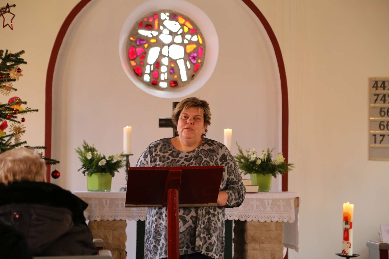 Start der Winterkirche in Fölziehausen