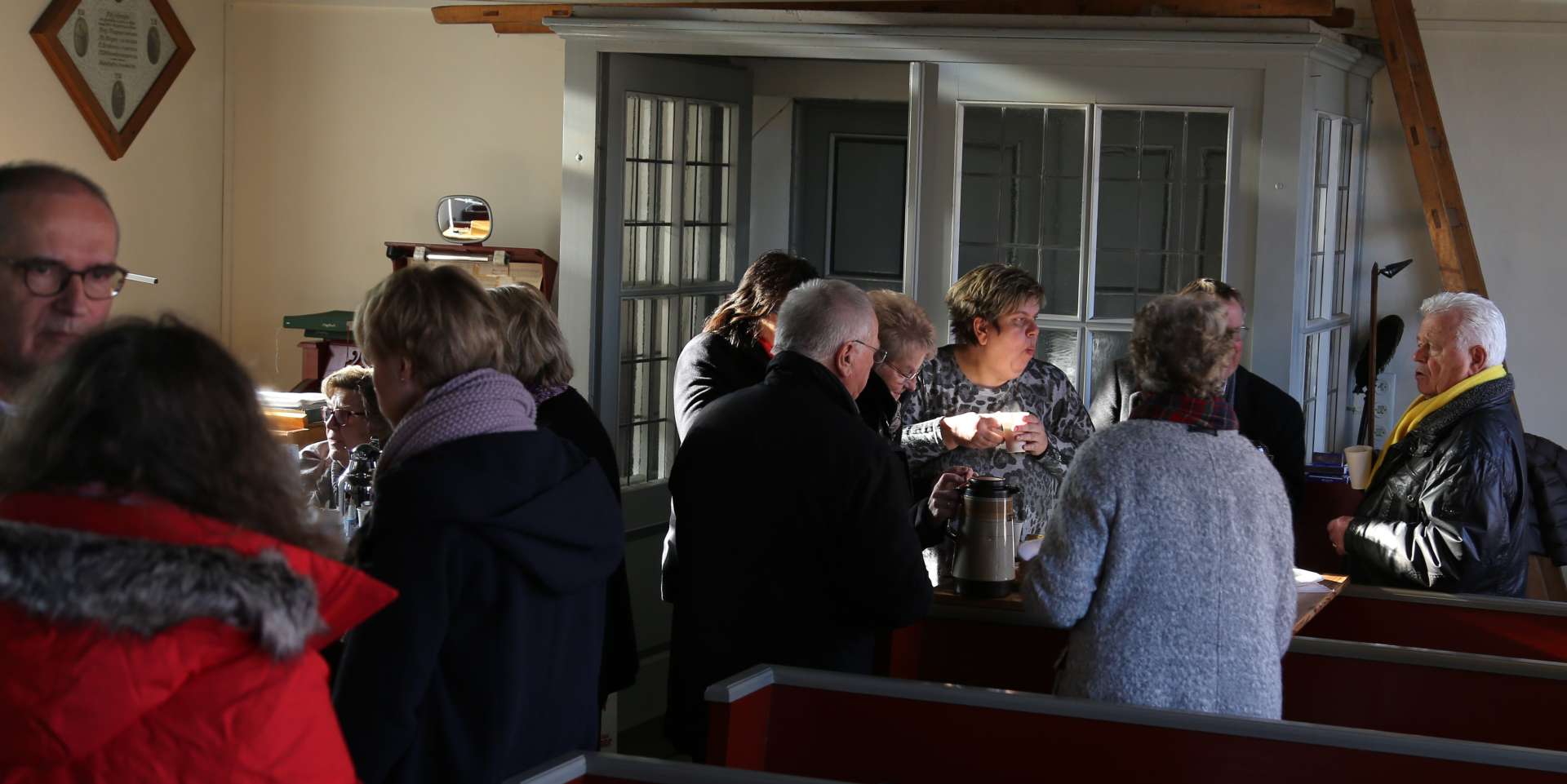 Start der Winterkirche in Fölziehausen