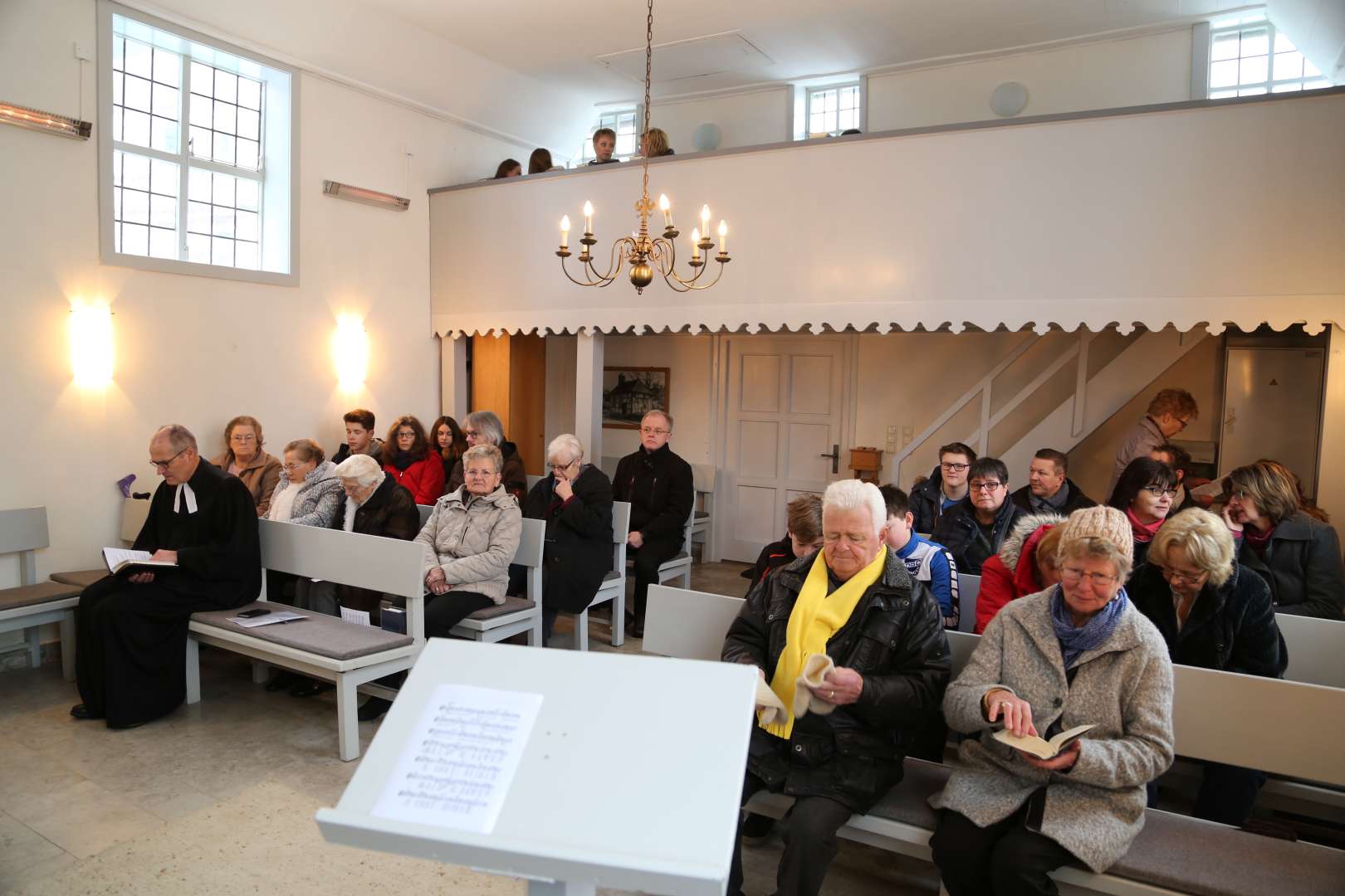 Winterkirche in Capellenhagen