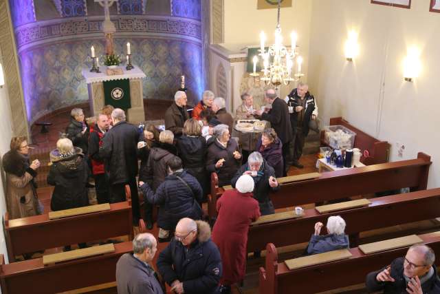 Abschluss der Winterkirche in Coppengrave