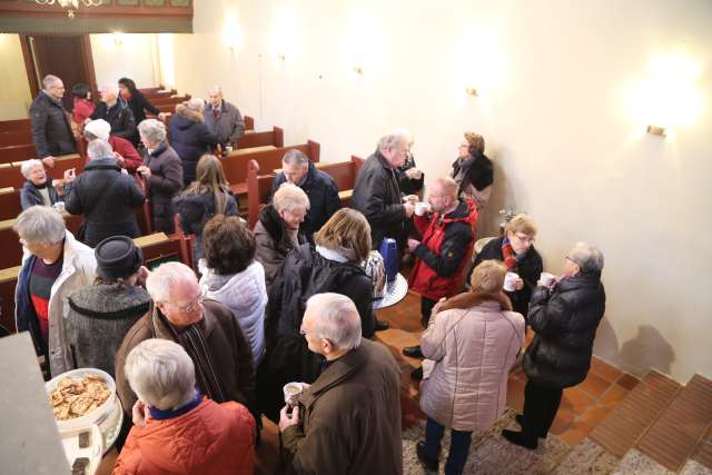 Abschluss der Winterkirche in Coppengrave