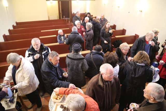 Abschluss der Winterkirche in Coppengrave