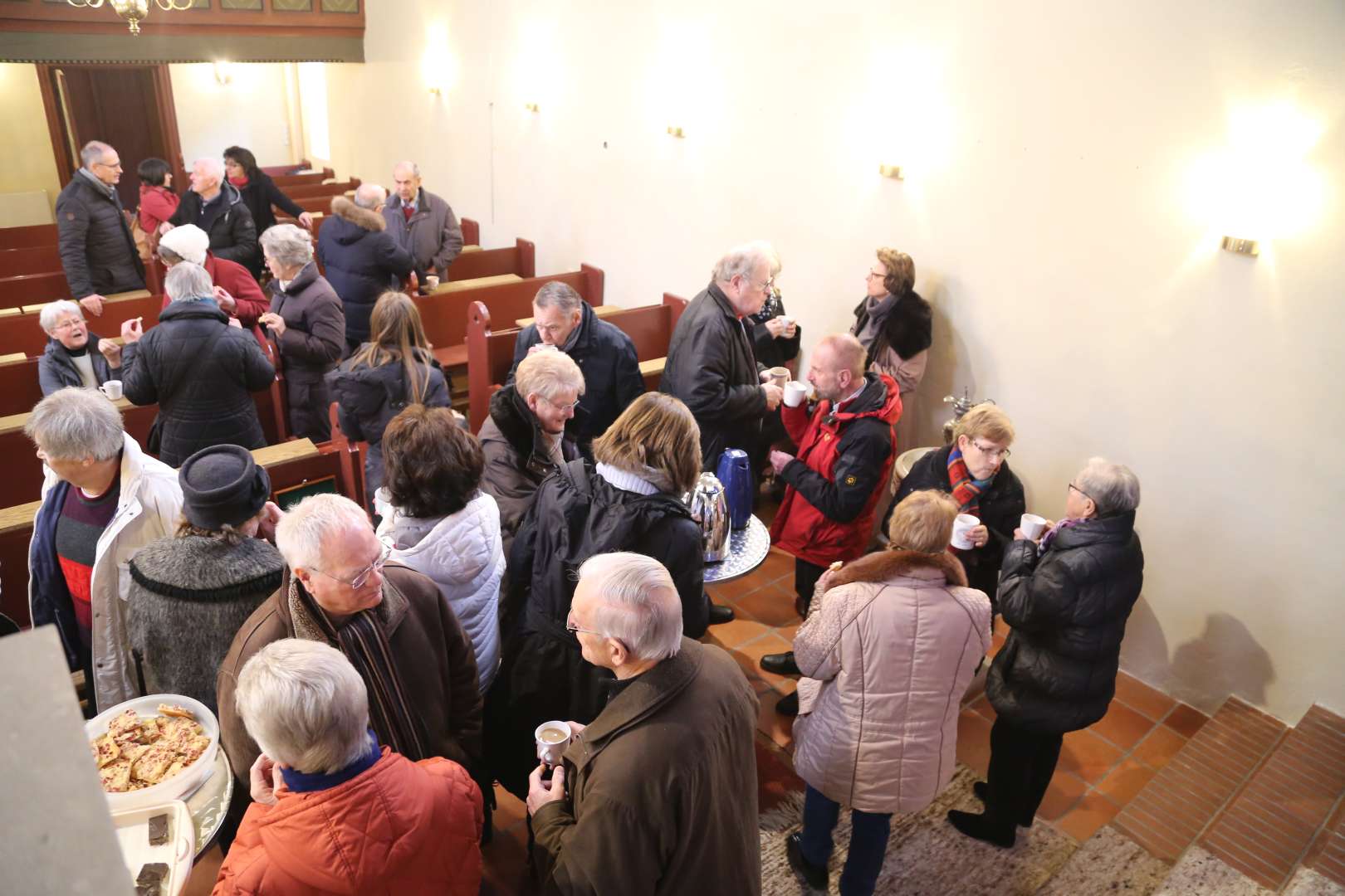 Abschluss der Winterkirche in Coppengrave