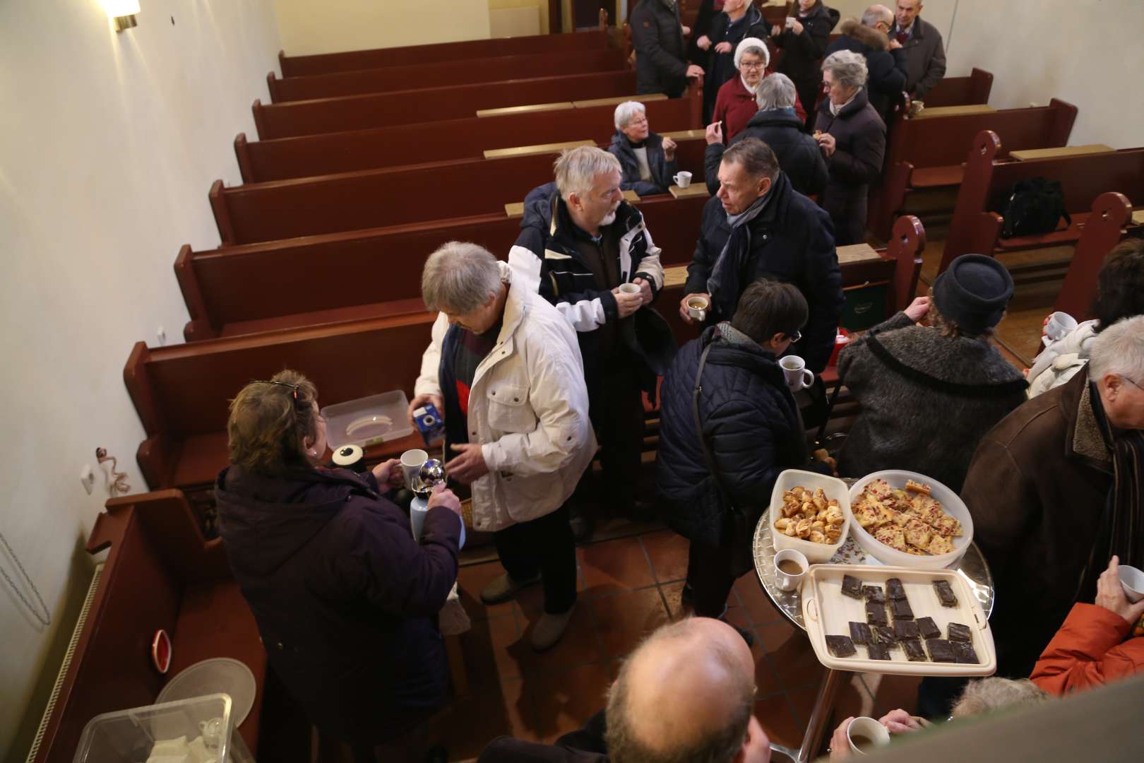 Abschluss der Winterkirche in Coppengrave