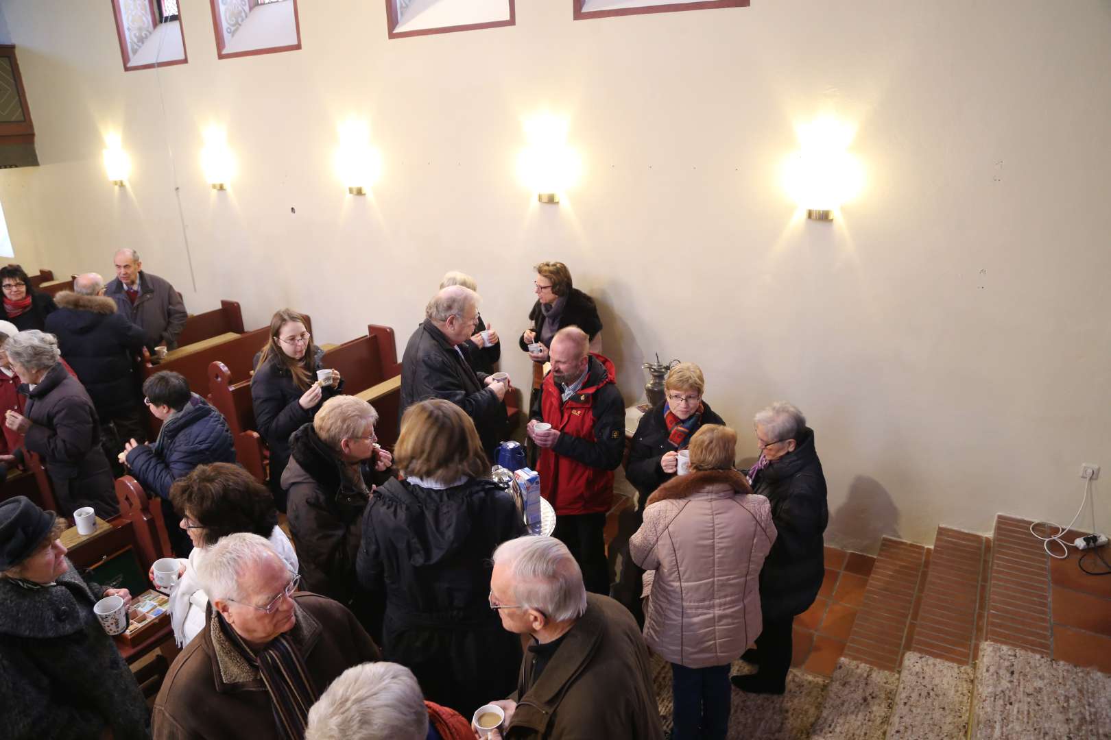 Abschluss der Winterkirche in Coppengrave