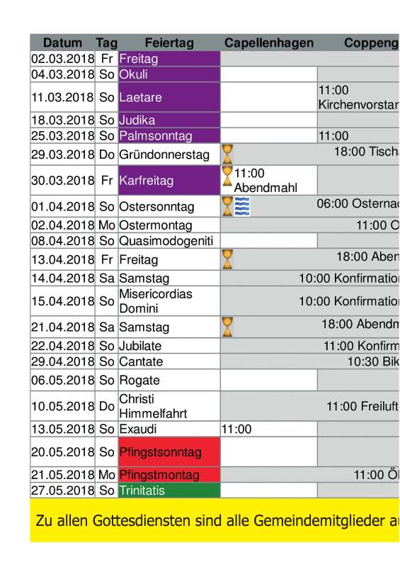 Gemeindebrief März 2018 - Mai 2018