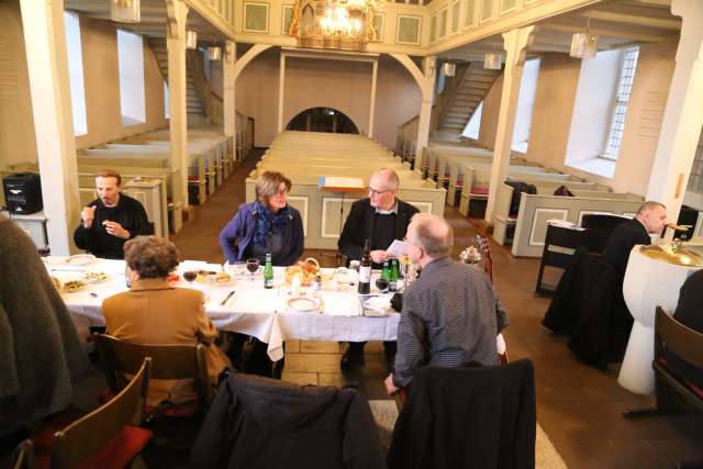 Tischabendmahl in der St. Katharinenkirche