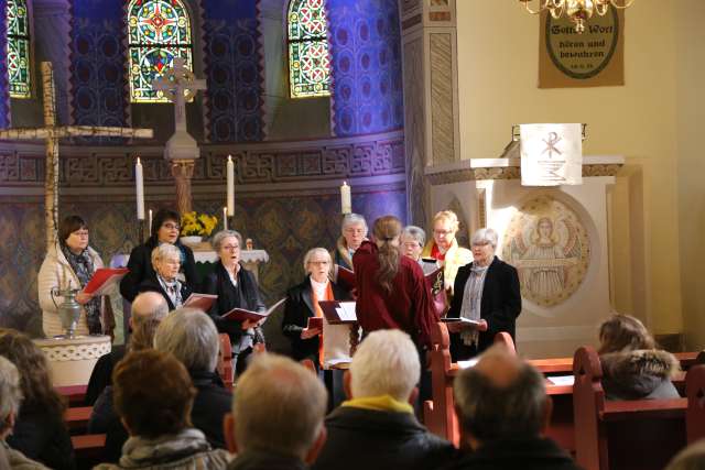 Ostermontag in der St. Franziskuskirche in Coppengrave