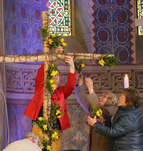 Ostermontag in der St. Franziskuskirche in Coppengrave