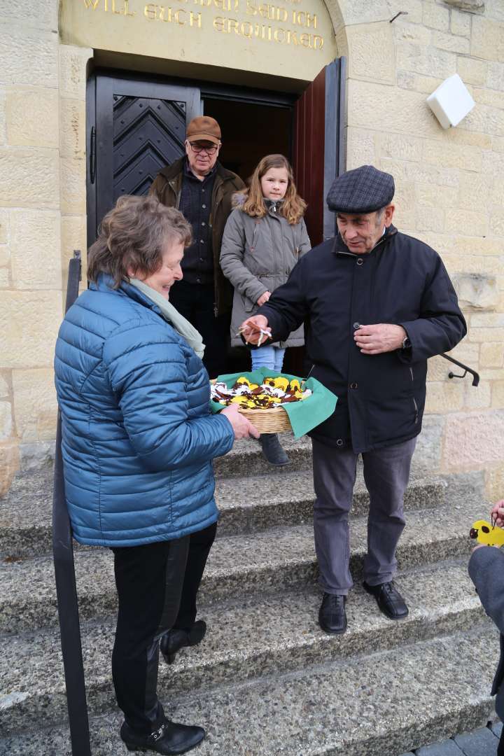 Ostermontag in der St. Franziskuskirche in Coppengrave