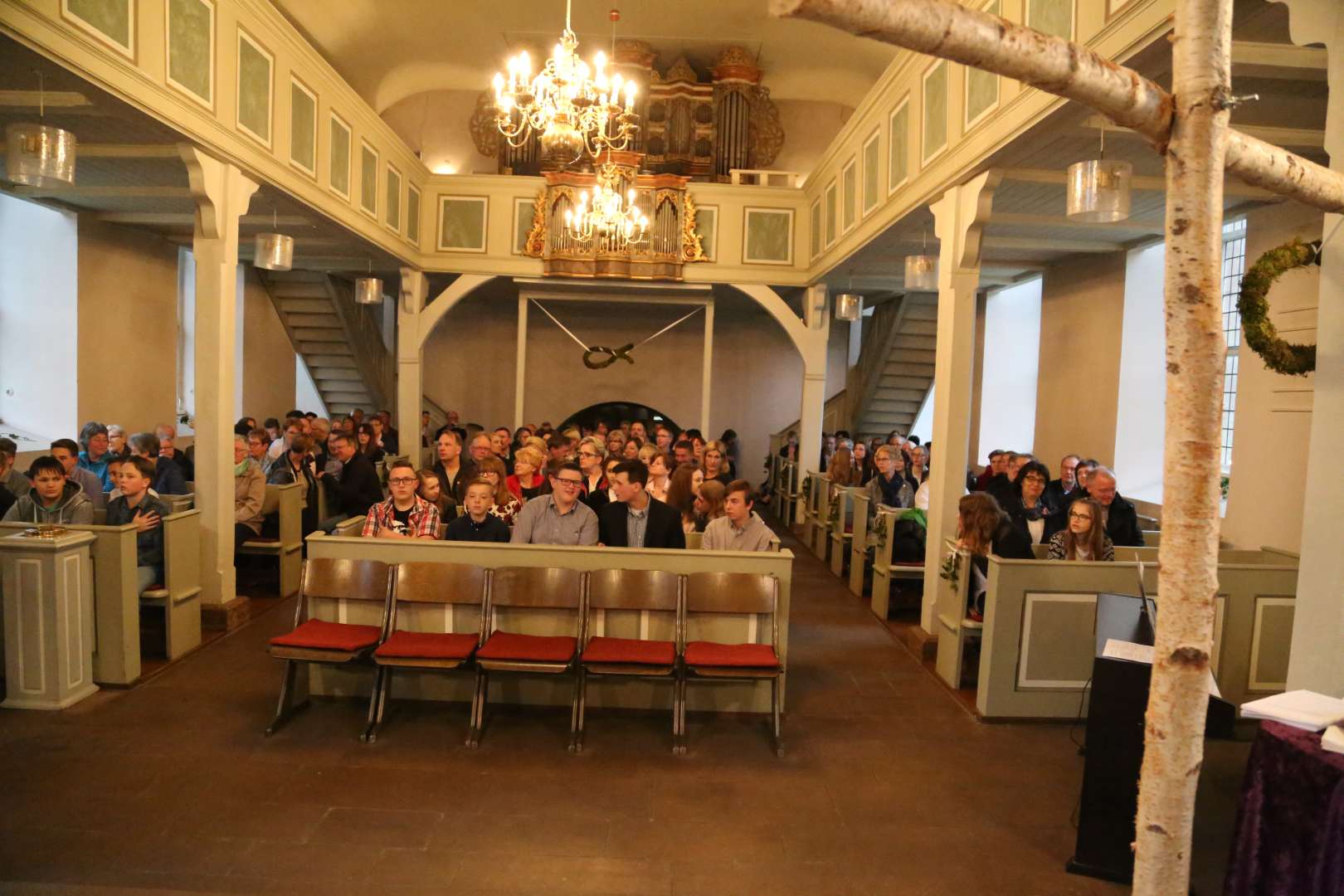 Beichtgottesdienst der Konfirmanden in der St. Katharinenkirche