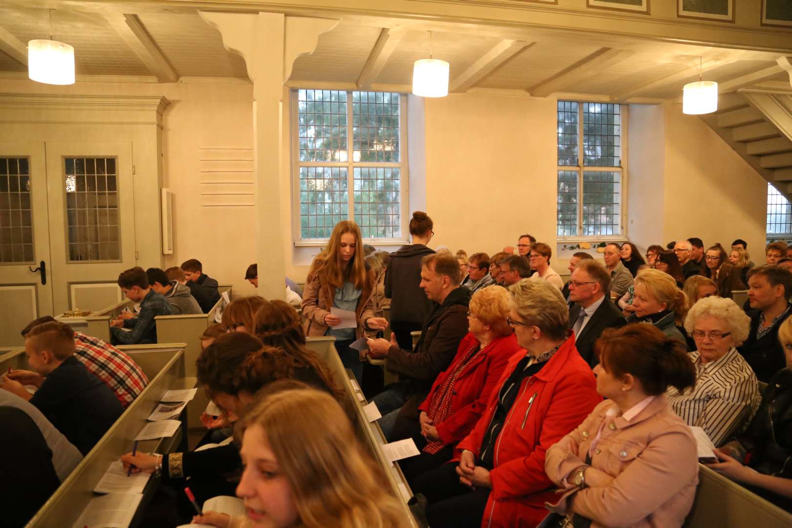 Beichtgottesdienst der Konfirmanden in der St. Katharinenkirche