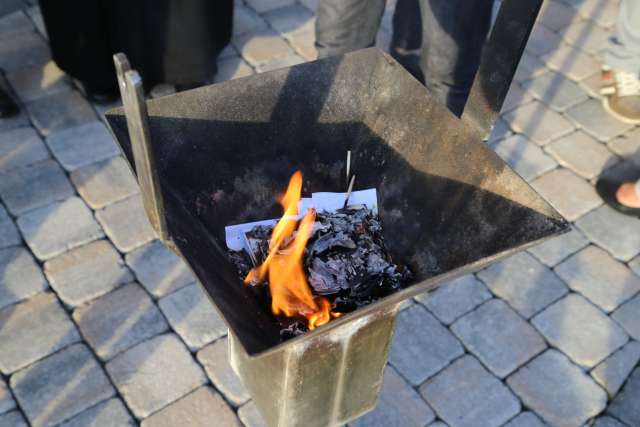 Beichtgottesdienst vor der Konfirmation in Coppengrave