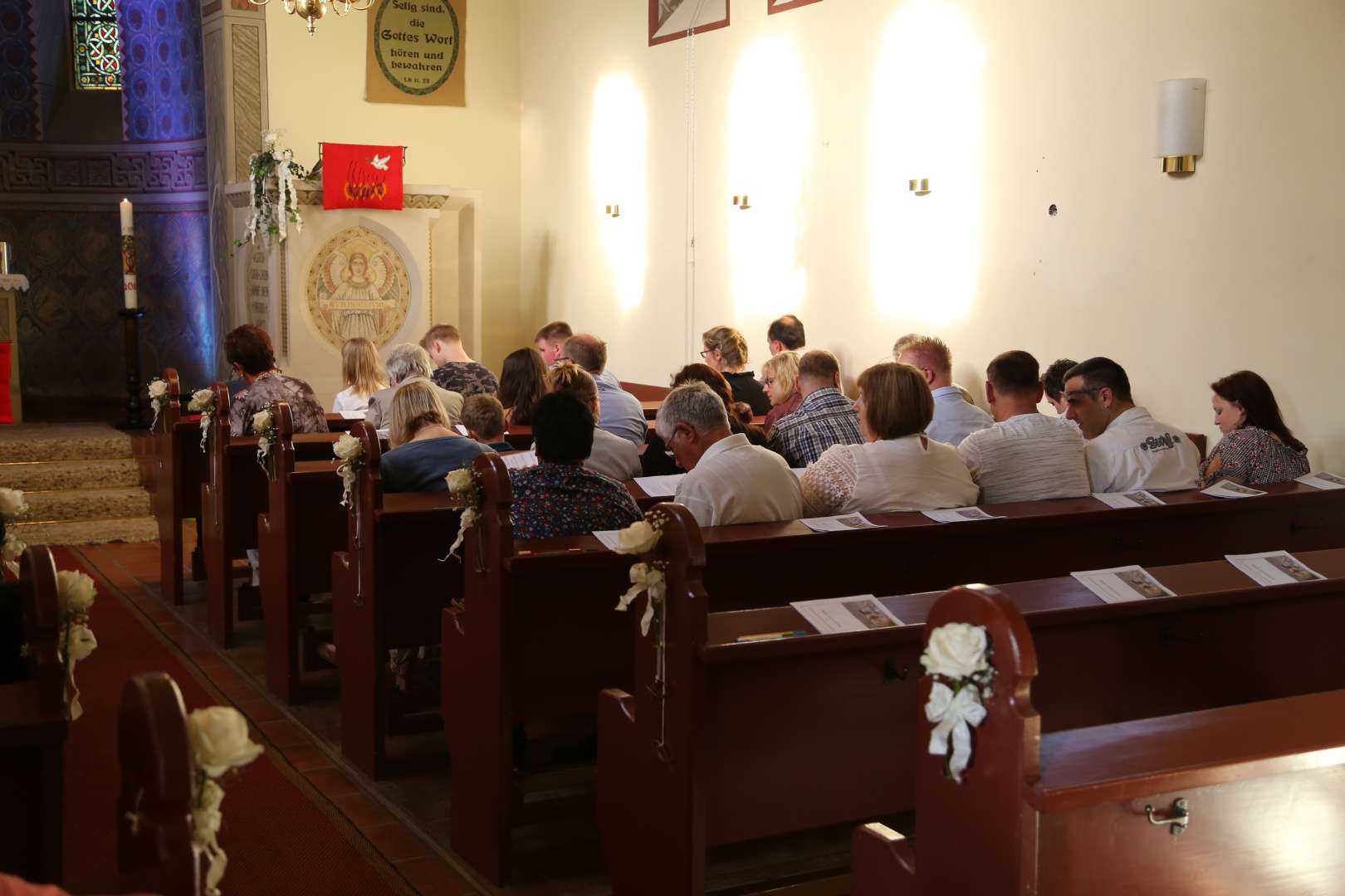 Beichtgottesdienst vor der Konfirmation in Coppengrave