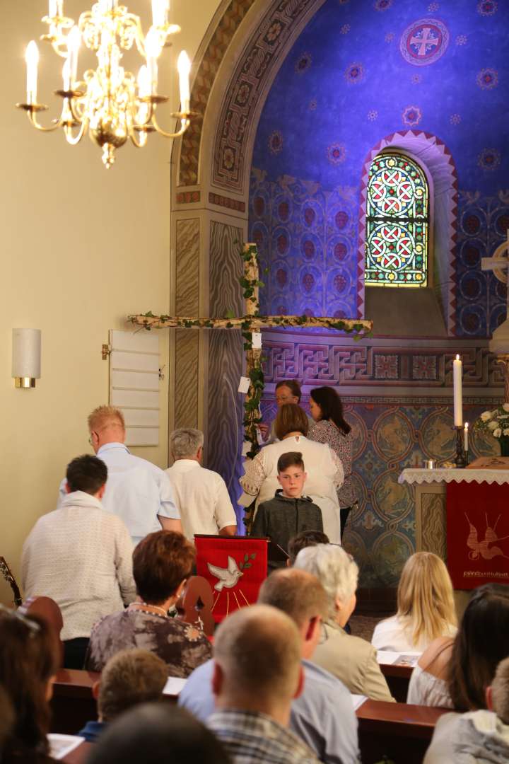 Beichtgottesdienst vor der Konfirmation in Coppengrave