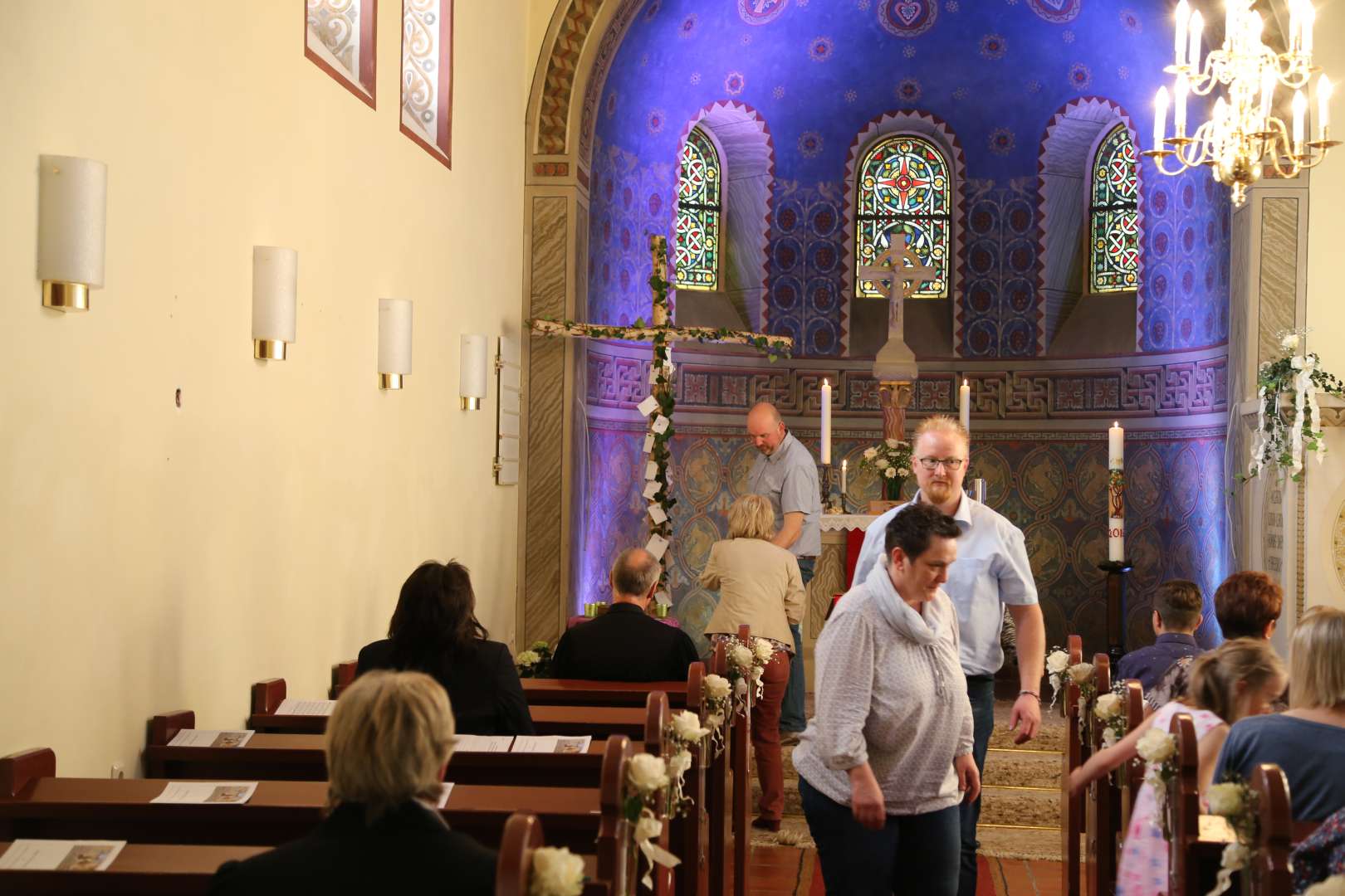 Beichtgottesdienst vor der Konfirmation in Coppengrave